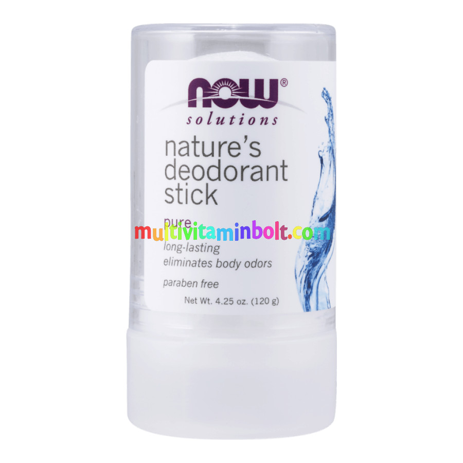 Nature's Deodorant Stick - 120 g - NOW Foods