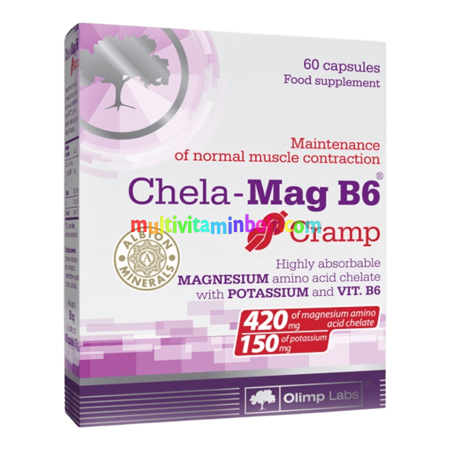 Chela-Mag B6 Cramp - 60 kapszula - Olimp Labs