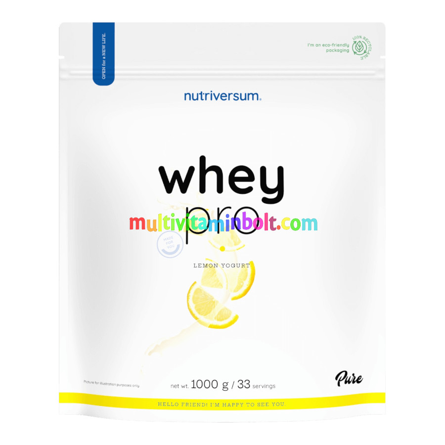 Whey PRO - 1000 g - citrom-joghurt - Nutriversum