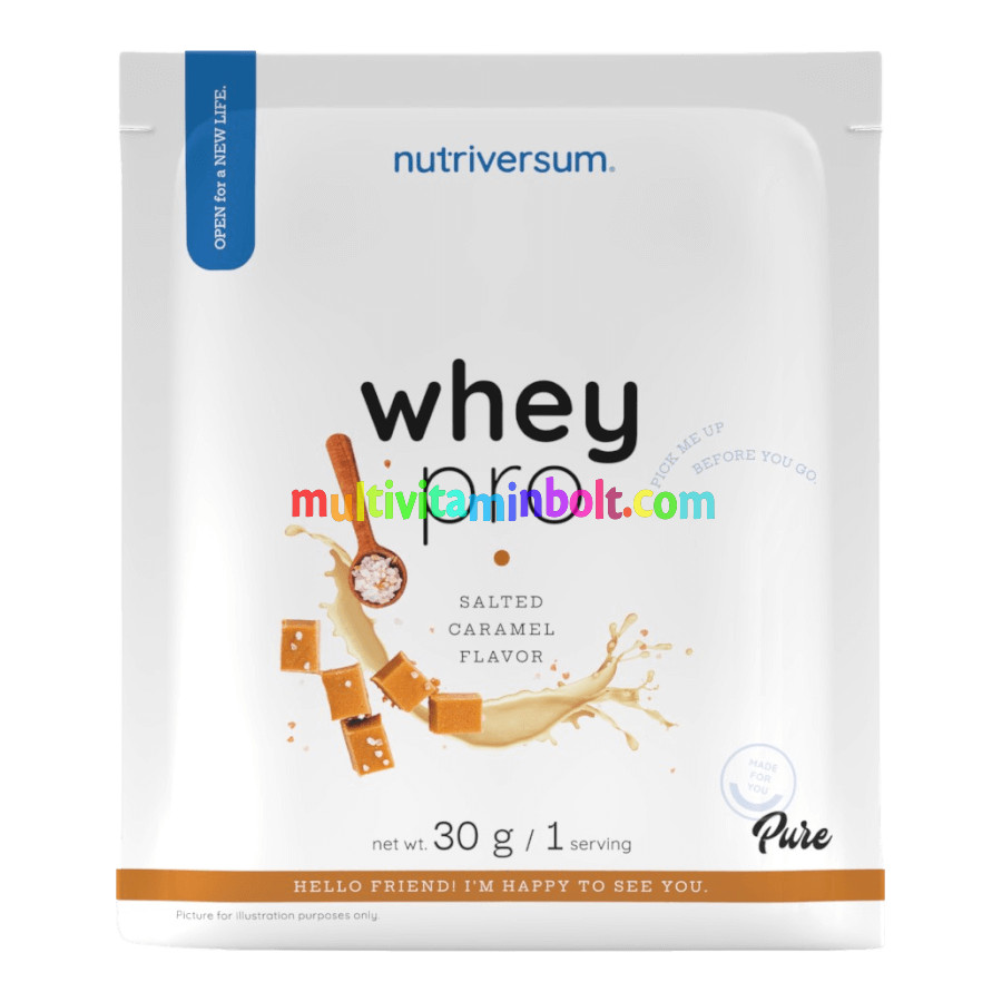 Whey PRO - 30 g - sós karamell - Nutriversum