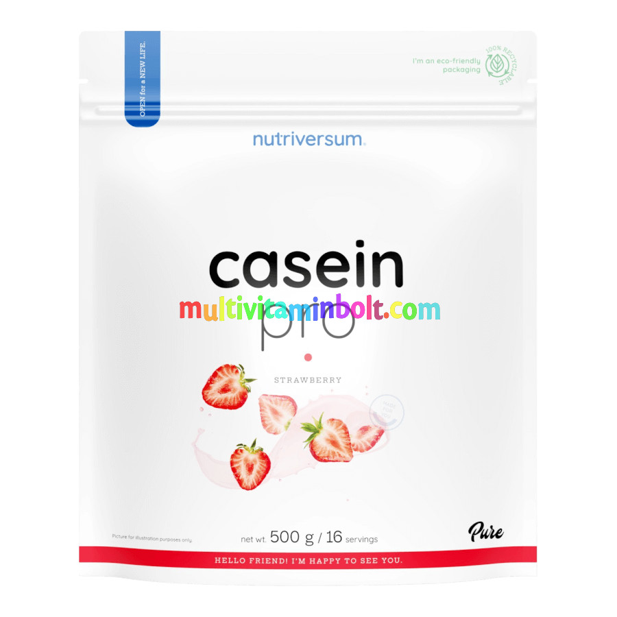 Casein Pro - 500 g - eper - Nutriversum