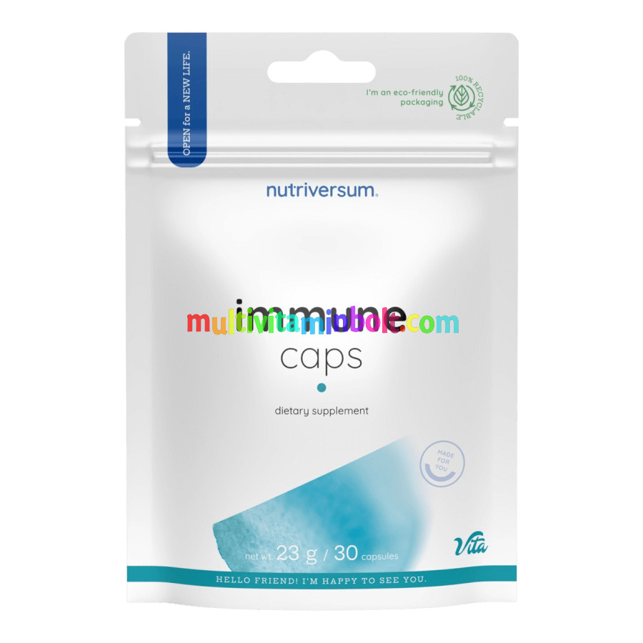 Immune Caps - 30 kapszula - Nutriversum