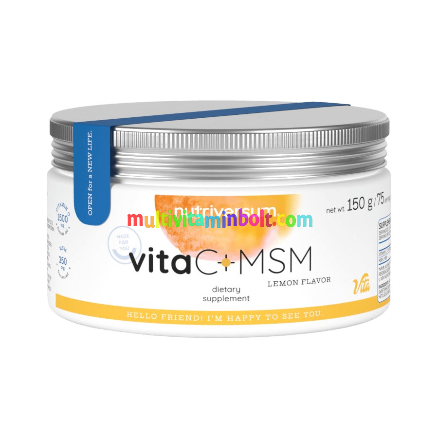 Vita C + MSM - 150 g - Nutriversum