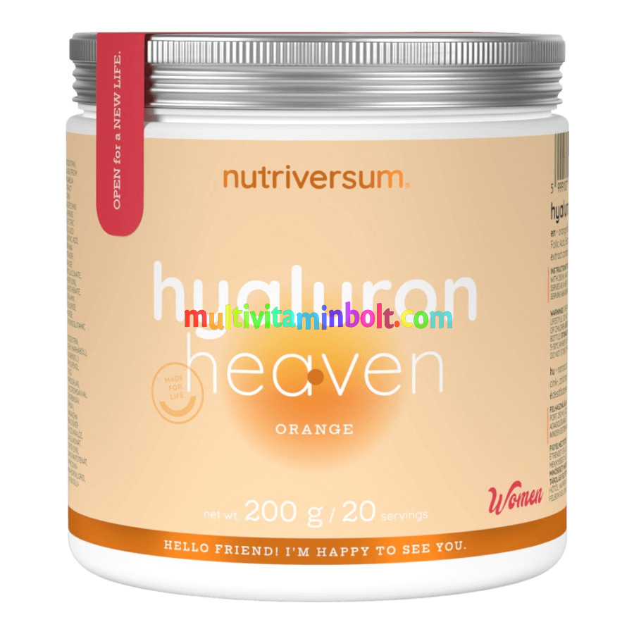 Hyaluron Heaven - 200 g - narancs - Nutriversum