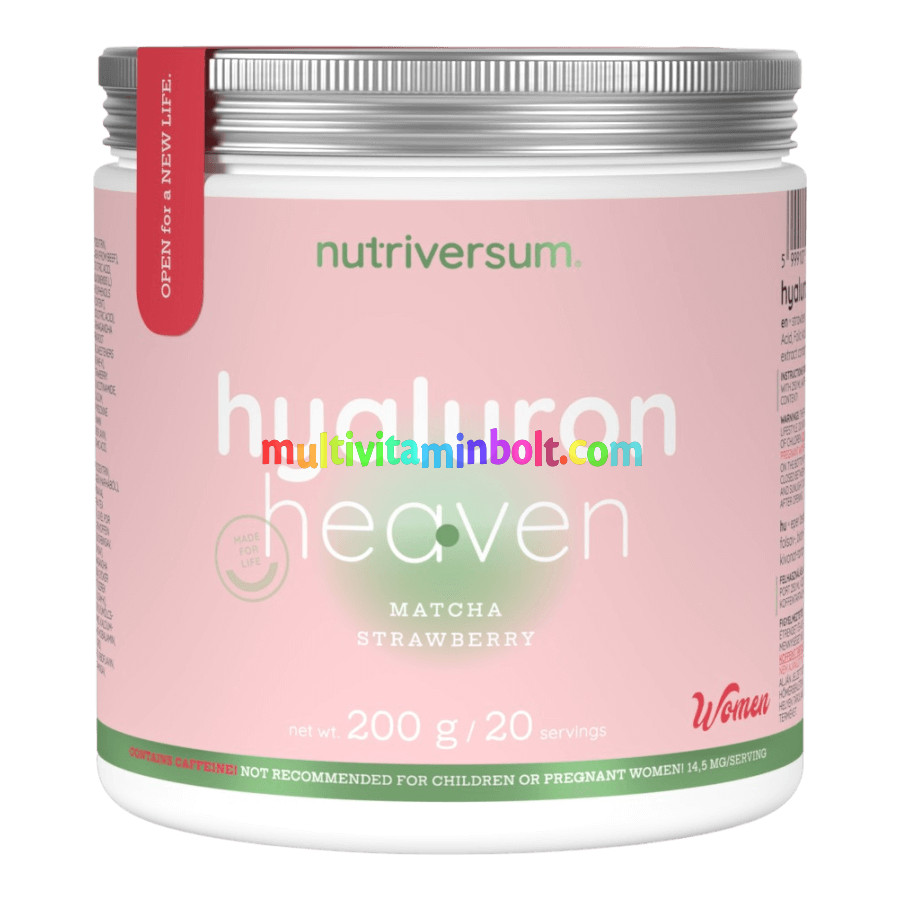 Hyaluron Heaven - 200 g - matcha-eper - Nutriversum